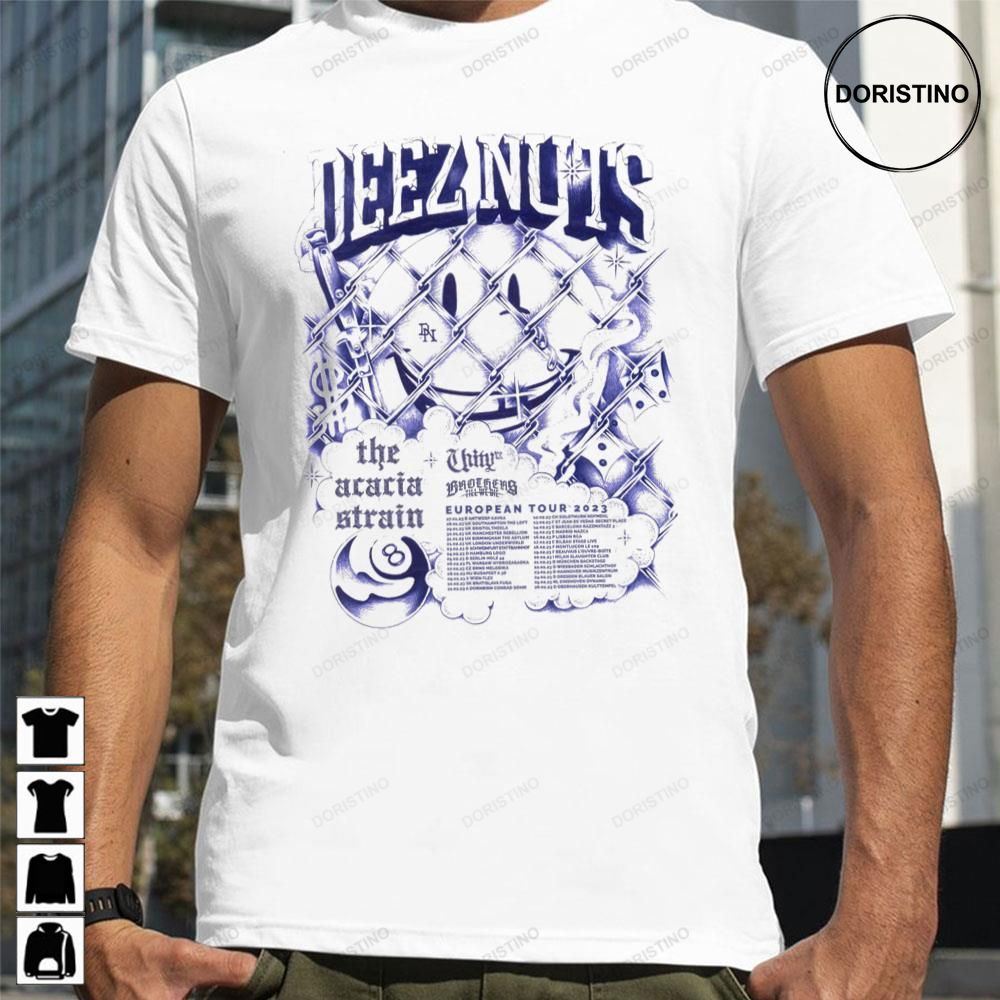Dates Deez Nuts European Limited Edition T-shirts